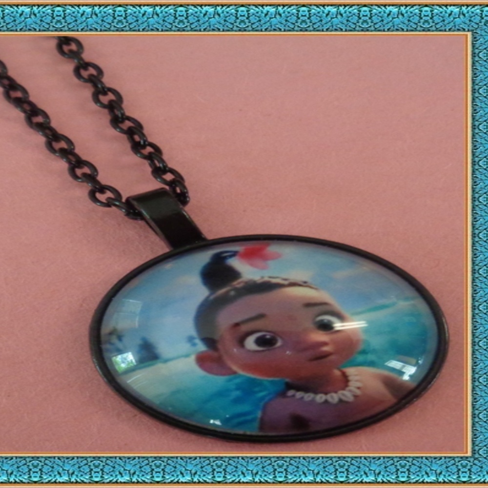 Disney Moana Inspired Design Necklace For Girls
